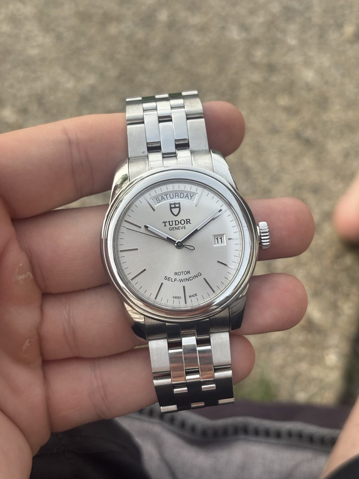 Tudor Glamour Date Day 39mm