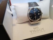 Tissot PRX Automatic Powermatic 80 SS Men’s Watch Blue Dial Used From Japan