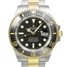 ROLEX Sea-Dweller 126603 Black Case Size 43mm x 43mm Men's Used Watch #41321