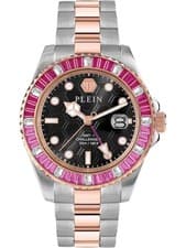 Philipp Plein PWPZA0424 Unisex GMT-I Challenger Baguettes 44mm 5ATM