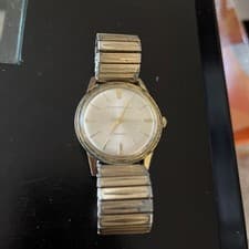 Vintage Girard Perregaux Sea Hawk Watch Gold Tone Manual Winding Works Runs VTG