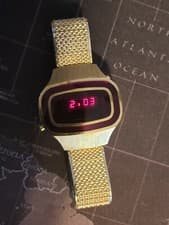 WINDERT "MICROLUX LED Computer Watch" with message module
