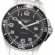 LONGINES L3.688.4 Hydro Conquest Date Quartz Men's _942399 Authentic From Japan