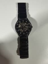 Rado Automatic Skeleton Watch Ref 167.15435 Black Ceramic & Titanium Swiss Made