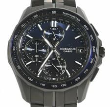Casio Oceanus Manta OCW-S7000B-2AJF Radio Solar Titanium Box Warranty Used