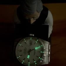 Rolex 16234 Datejust Men's Watch with White Index, 18K White Gold, Box