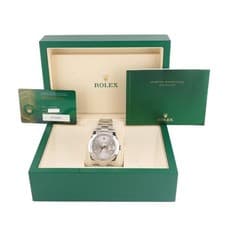 Rolex 126300 Datejust 41 mm Silver Dial Oyster Bracelet Box and Papers 2025
