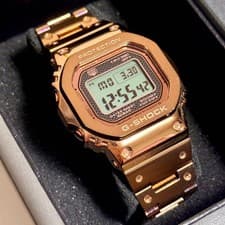 Casio GMW B5000GD 4JF Rose Gold G Shock Limited Rare Wristwatch Collectible