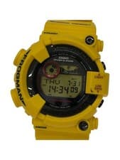 Casio G-SHOCK GF-8230E Frogman Yellow Black Solar Diver Watch Rare Used