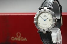 [Near MINT /Box] Omega Constellation Cal.1379 196.0360 32mm Quartz Silver Men's