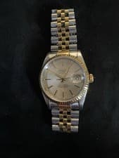 Rolex Men's Oyster Perpetual Datejust Tiffany & Co Two-Toned Watch