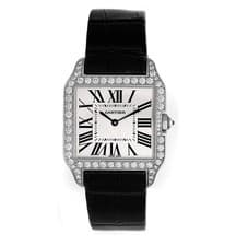 Cartier Santos Dumont 30x38mm WH100251 18K White Gold Men's Watch