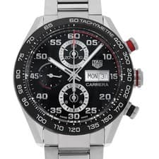 TAG Heuer Carrera Caliber 16 Chronograph CBN2A1AA.BA0643 second hand mens