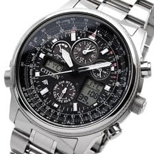 Citizen Promaster SKY PMV65-2271 Solar Radio Analog Watch Men Black