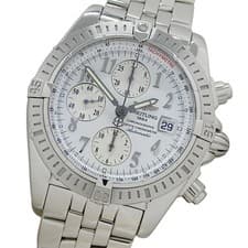 Breitling Chronomat Evolution A13356 Watch Brand Date Automatic AT Stainless