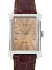 Cuervo Y Sobrinos Prominente Clasico Automatic Watch A1010 Pink Dial