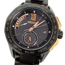 Seiko 8B54-0AJ0 Brightz Baselworld 2012 Limited Solar Radio Watch Used From Jap