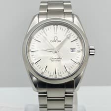 Omega Seamaster Aqua Terra Quartz Watch 2518.30 36mm Silver Dial