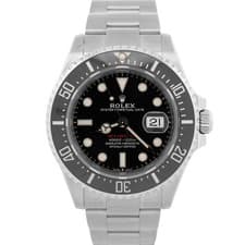 2020 PAPERS Rolex Sea-Dweller 50th-Anniversary Red BLACK 43mm Steel 126600 BOX