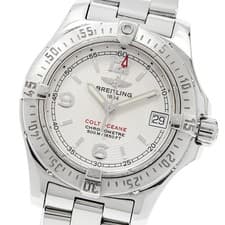 BREITLING Colt Ocean A77380 Date Beige Dial Quartz Ladies Watch_950857