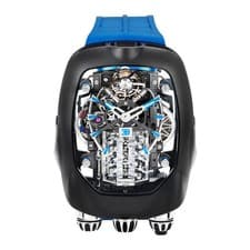 Jacob & Co. Bugatti Chiron Tourbillion Watch 55MM Skeleton Index Hour Markers...