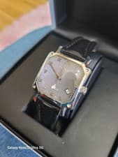 Hamilton Lloyd Automatic Watch Gray Dial Skeleton Back Square