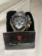 Lamborghini Spyder Chronograph Quartz Model 3102 Comes With COA