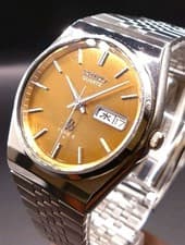 Seiko Type 2 7546-700C Quartz Wristwatch Used from Japan