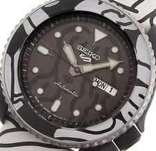 Seiko 5 AutoMoai Limited Edition Automatic Japan Made Watch SBSA123 w/Box #475A