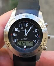 Hamilton Khaki Field Multi Touch Watch Quartz 42mm Ana Digi Chrono Temp Alarm