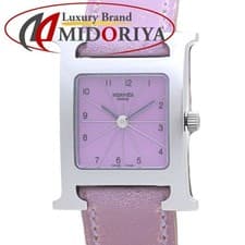 Ladies Watch HERMES H Watch HH1.210.531 NMV  Stainless Steel 40055 Used from JAP