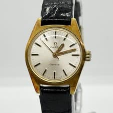 Omega Geneva Ladies Silver Manual Wind Vintage Watch