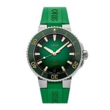 Oris Aquis Date Calibre 400 Steel Auto Green Dial 01 400 7769 4127-07 4 22 77FC