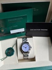 Rolex Oyster Perpetual 276200 Lavender 28mm Brand New Unworn Complete