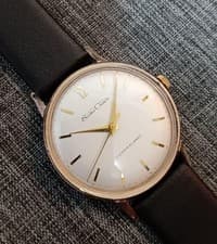 Seiko Crown 21 Jewels vintage mechanical hand wind dress watch 35mm case