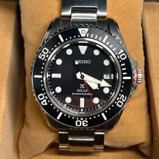 Seiko Solar Wristwatch V157 0DP0 Mens Wristwatch Box Manual wrist 18cm