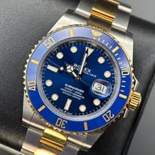 Rolex Submariner Date Bluesy 126613LB Automatic 41mm Watch Complete Set 2022