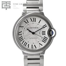 CARTIER Ballon Bleu de (Cartier) MM W6920046 silver mens Used