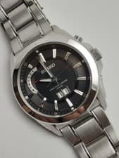 Seiko 8B-43 Radio Solar Wristwatch Used Tested From Japan