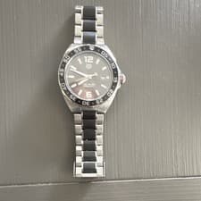 TAG Heuer Formula 1 Quartz Men's Stainless Steel Black Dial 200m Sports Watch