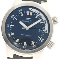 IWC SCHAFFHAUSEN Aqua timer IW354807 Date black Dial Automatic Men's_947267