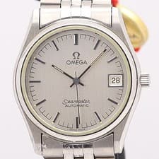 Omega 7097ABC0468600KNK Seamaster Automatic Silver Dial Date Mens Watch