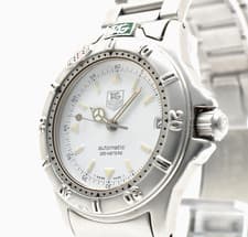 READ!! TAG HEUER 99.713K 4000 Sports Quartz Vintage 90s  Men's Watch Dial 34mm