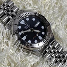 Seiko 6309 7290 Third Diver Watch Vintage Timepiece Stainless Steel