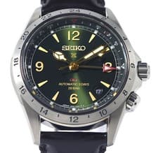 SEIKO WATCH PROSPEX ALPINIST SBEJ005 6R54-00B0 AUTOMATIC DATE GREEN DIAL MEN'S