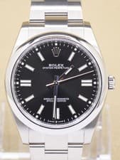 Rolex Oyster Perpetual 41 Black Index 124300 Complete 2023