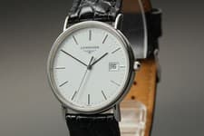 [Near MINT] Longines Grand Classic L4.720.4 White Dial Date Quartz Men's Watch