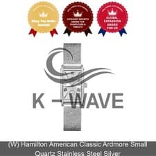 (W) Hamilton American Classic Ardmore Small Quartz Stainless Steel Silver