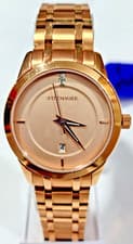 WN4104 WITTNAUER ROSE GOLD DIAL STAINLESS STEEL WOMEN'S WATCH MW-53