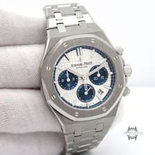 Audemars Piguet Royal Oak Chronograph 38 / Silver Ref. 26315ST.OO.1256ST.01 - Th